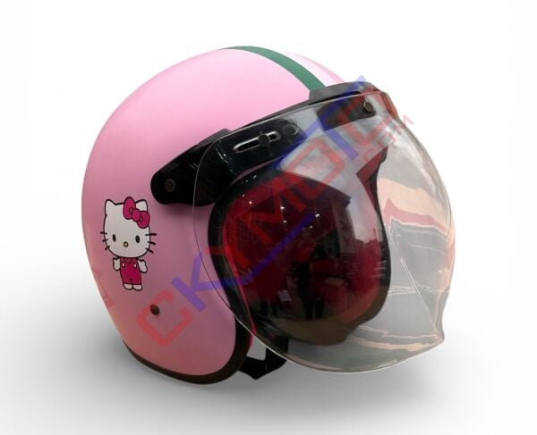 RETRO KASK PEMBE