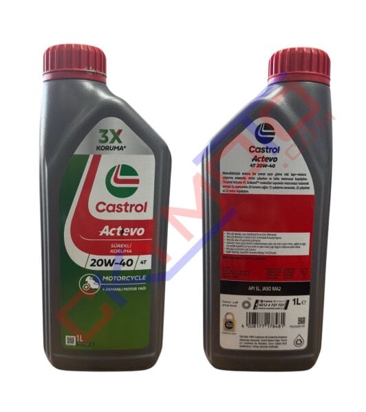 CASTROL 20W40 ACTEVO