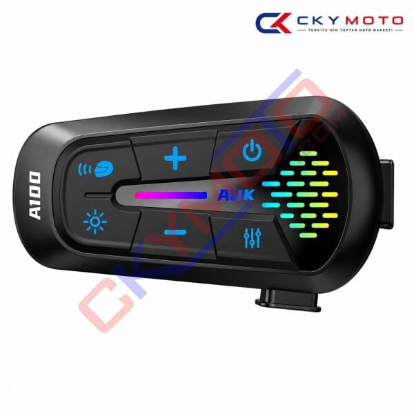 AUK A100 BLUETOOTH İNTERCOM SU GEÇİRMEZ 2 KİŞİLİK