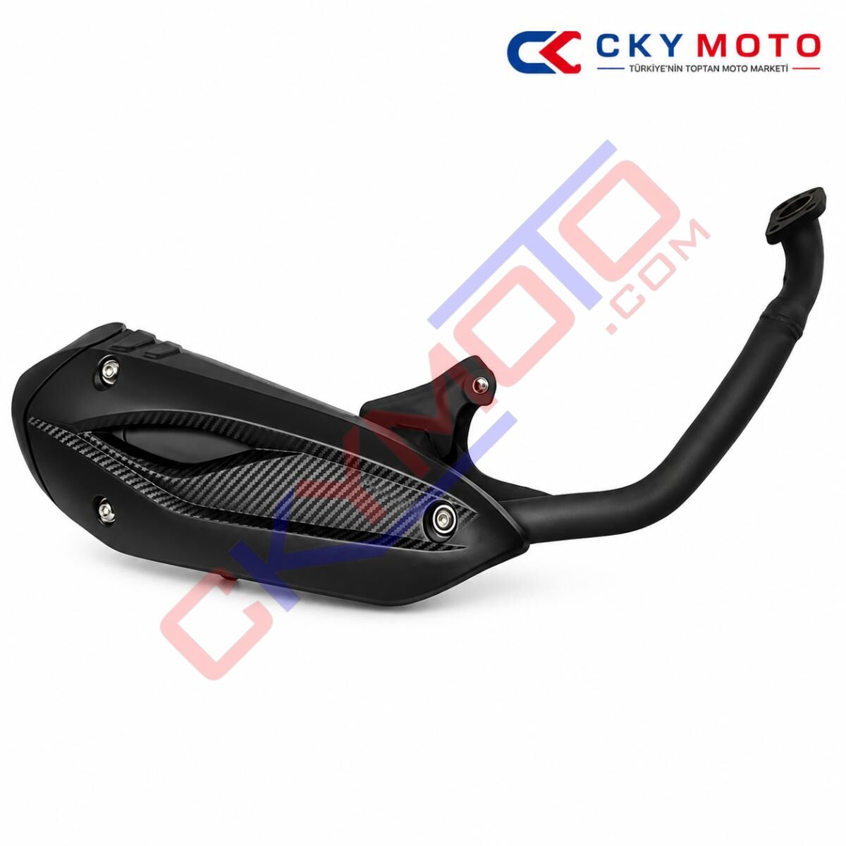RKS NEWLİGHT 125 EGZOZ KOMPLE