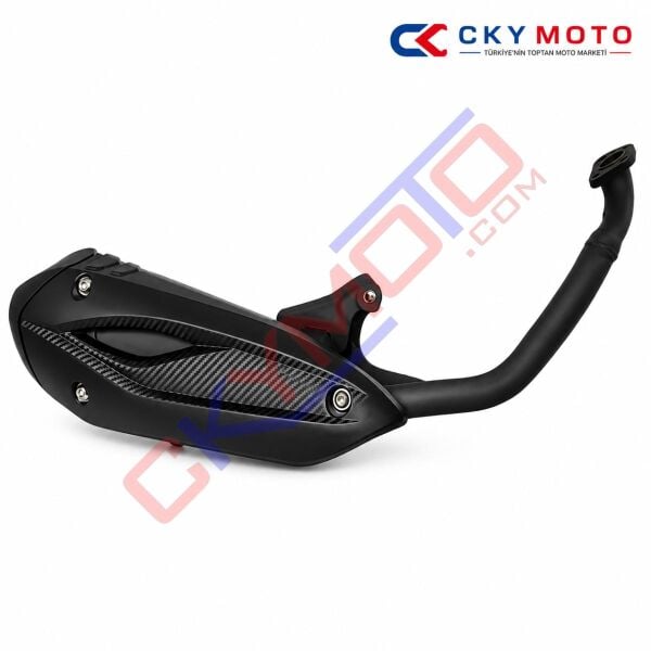 RKS NEWLİGHT 125 EGZOZ KOMPLE