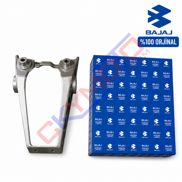 BAJAJ NS200 PLAKA DEMİRİ GRİ ORJ