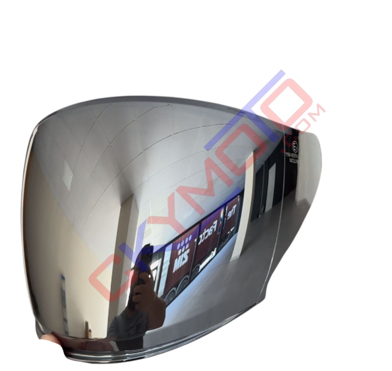 MOLIXING KASK CAMI (AYNALI GRİ)