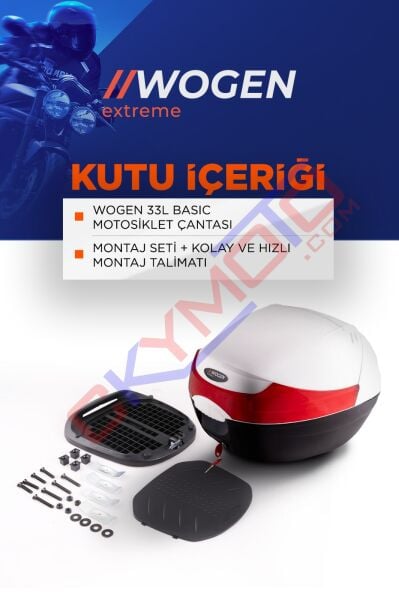 33 LT BASİC BEYAZ ÇANTA WOGEN