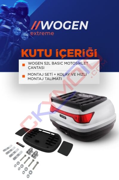 52 LT BASİC BEYAZ ÇANTA WOGEN