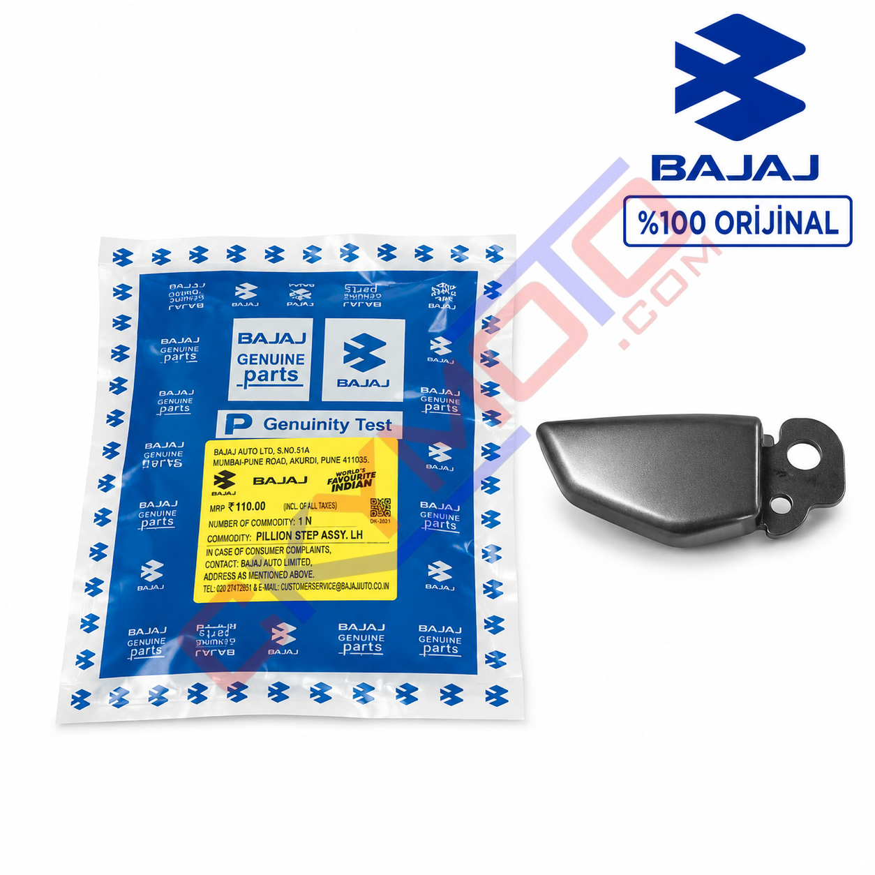 BAJAJ NS20 BRAKET KAPAĞI SOL ORJ