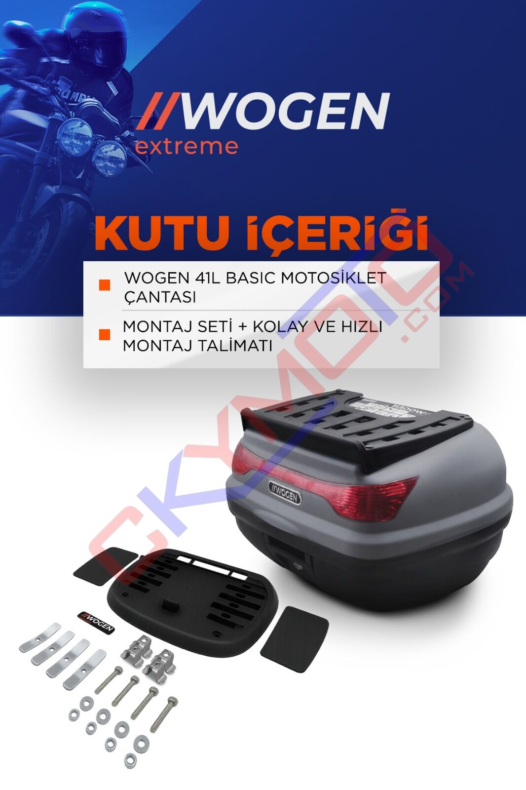 41 LT BASİC NARDO GRİ ÇANTA WOGEN