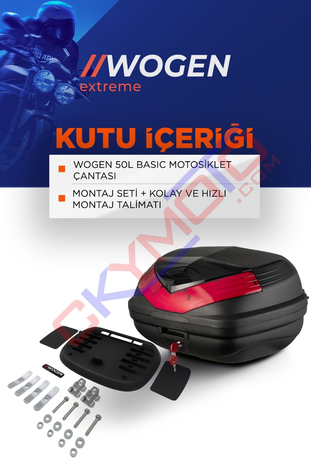 50 LT BASİC SİYAH ÇANTA WOGEN