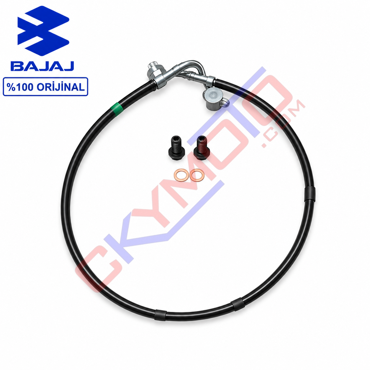 BAJAJ NS200 ÖN FREN HORTUMU KOMPLE ABS ORJ