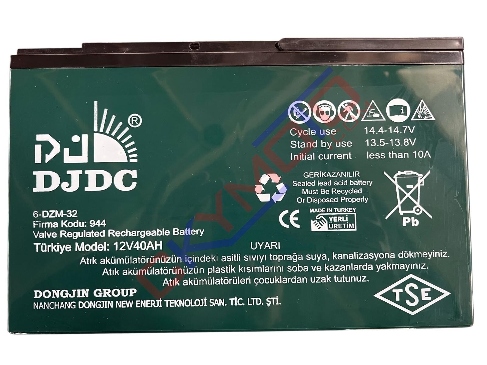 12 V 40 AH AKÜ CKY