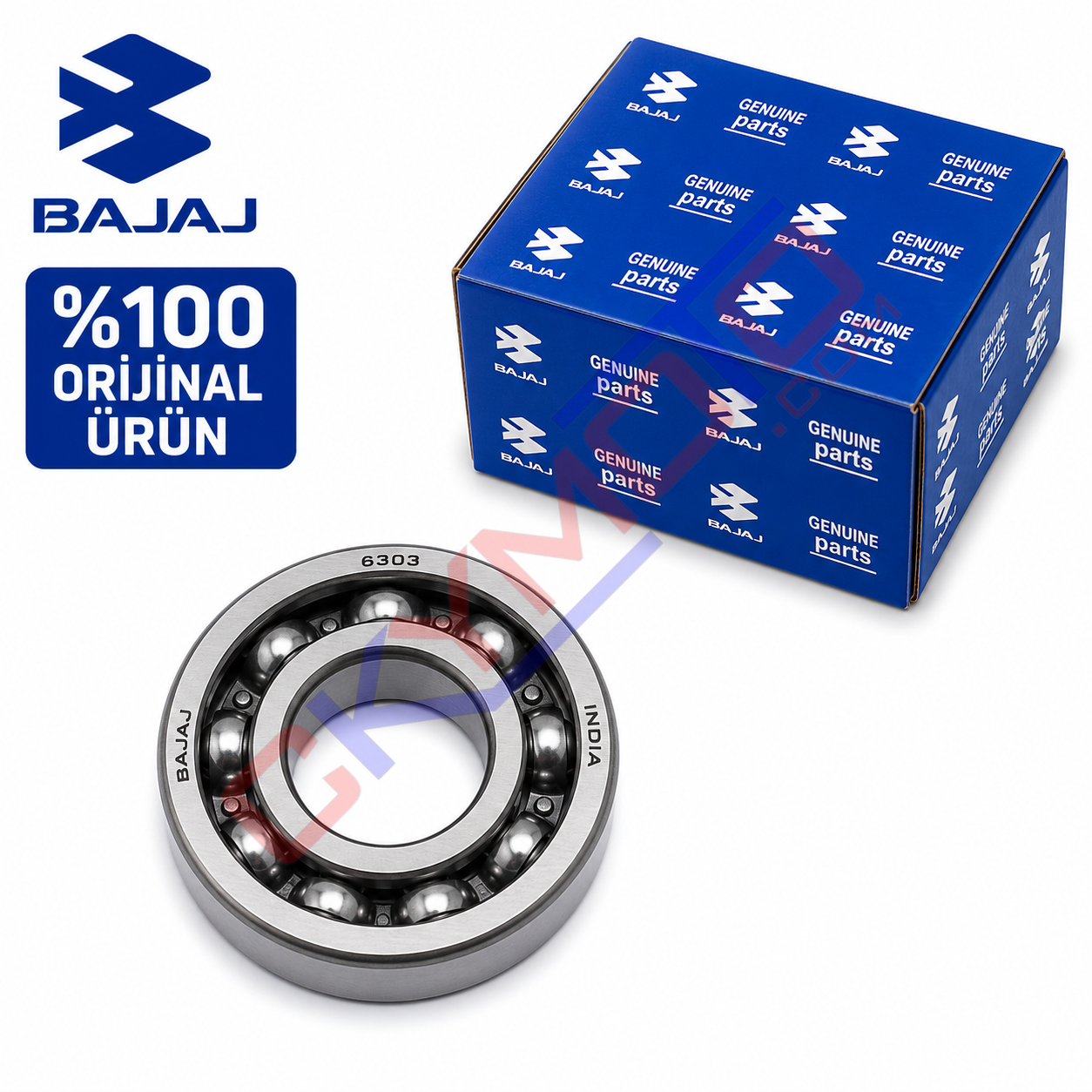 BAJAJ NS200 SAĞ KARTER RULMANI KÜÇÜK ORJ