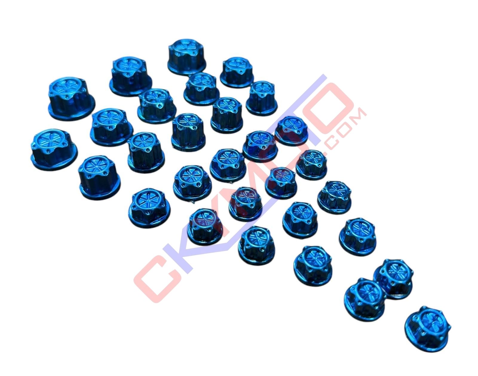 VİDA SÜSLEME KAPAĞI MAVİ MODEL-2