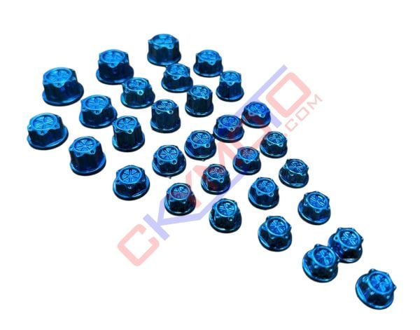 VİDA SÜSLEME KAPAĞI MAVİ MODEL-2