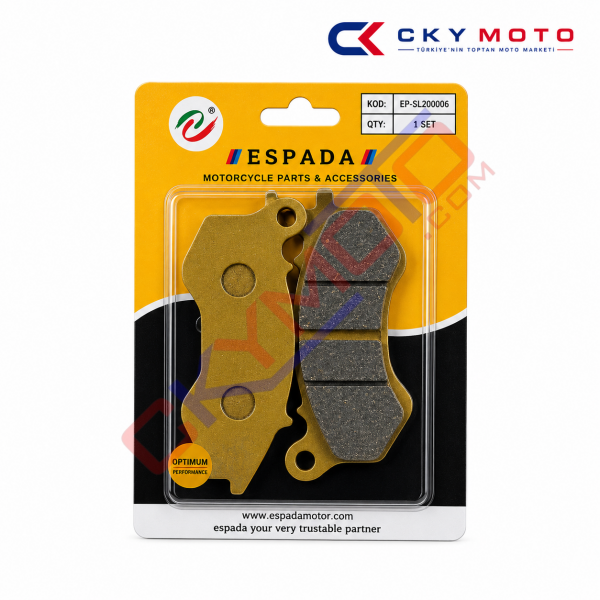 MONDİAL MASH 125 - NEWLIGHT 125 ÖN FREN BALATA