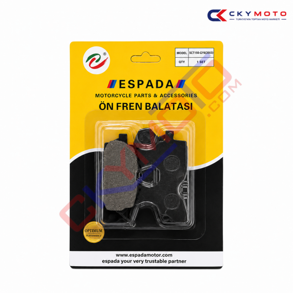 SCOOTER 50 CC ÖN FREN DİSK BALATA
