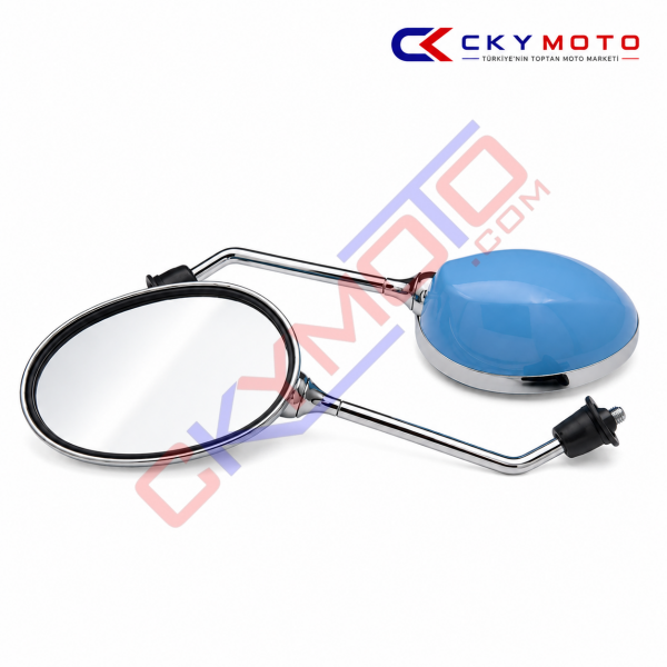 CAPPUCİNO 125 AYNA 10 MM AÇIK MAVİ