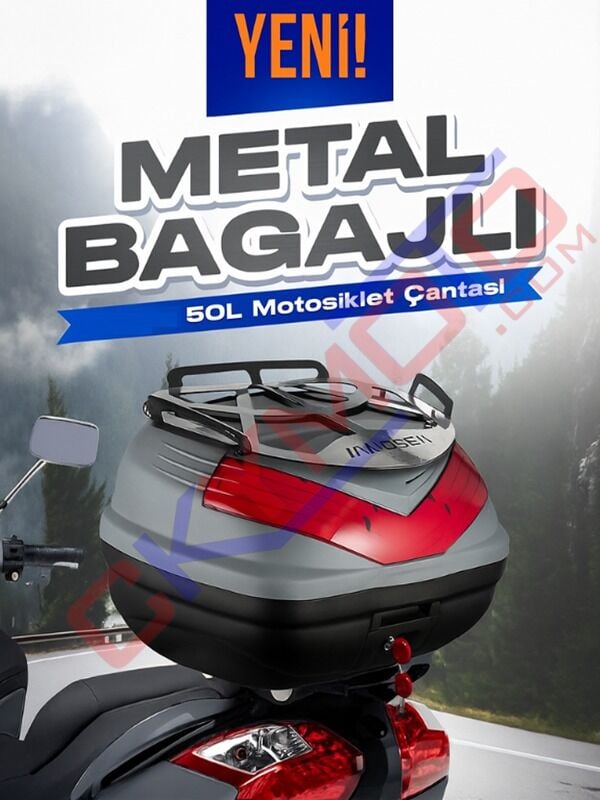 50 LT BASİC NARDO GRİ METAL BAGAJ ÇANTA WOGEN