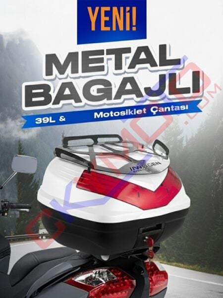 39 LT BASİC BEYAZ METAL BAGAJ ÇANTA WOGEN