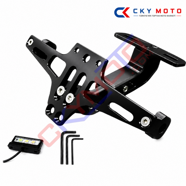 CNC KATLANIR PLAKALIK LEDLİ SİYAH