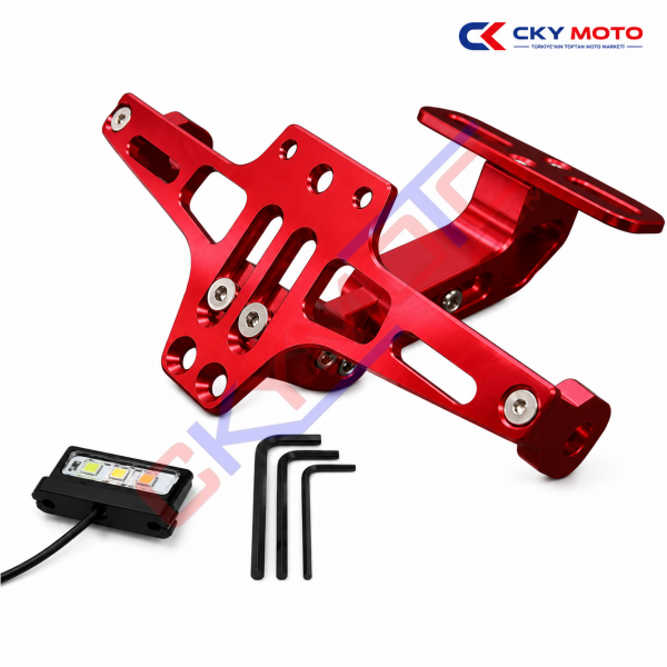 CNC KATLANIR PLAKALIK LEDLİ KIRMIZI