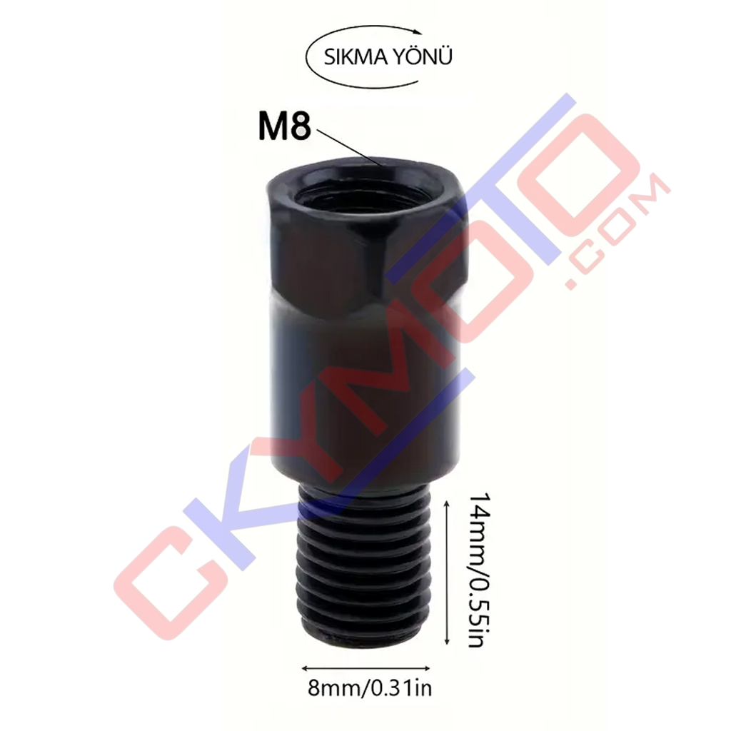 AYNA DÖNÜŞTÜRÜCÜ APARAT TAKIM 8MM+/8MM+