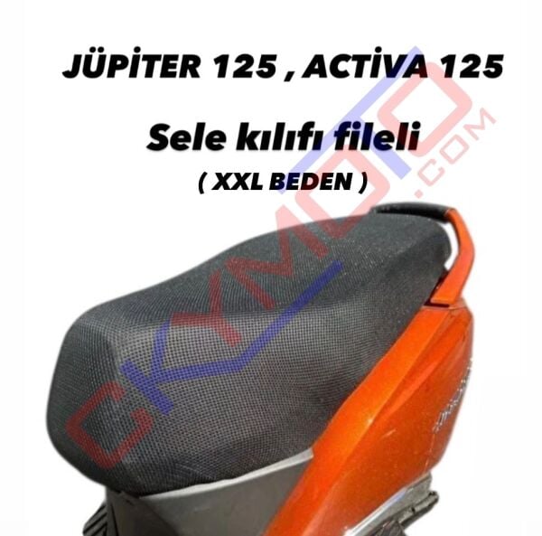 JUPİTER,ACTİVA SELE KILIFI FİLELİ XXL BEDEN