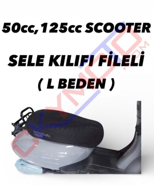 125CC,50CC SCOOTER SELE KILIFI FİLELİ L BEDEN