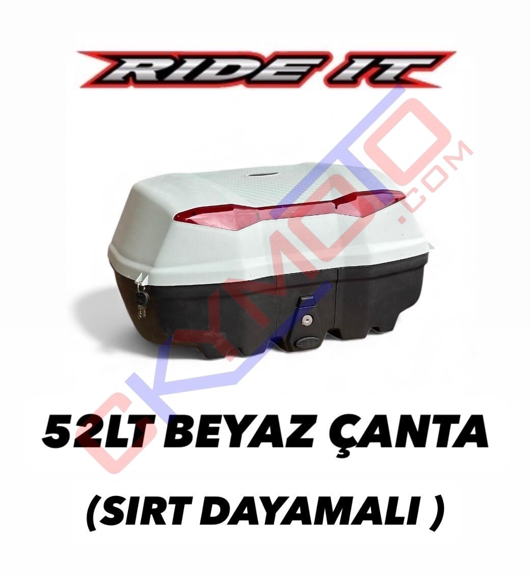 RIDE IT ÇANTA 52 LT GRİ SIRT DAYAMALI
