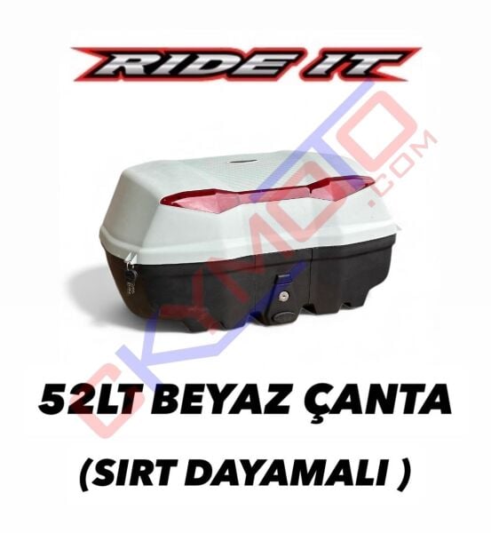 RIDE IT ÇANTA 52 LT GRİ SIRT DAYAMALI