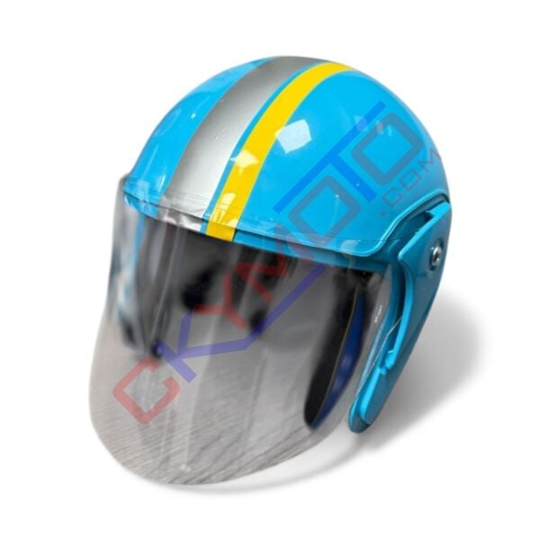 YARIM KASK ŞERİTLİ MAVİ