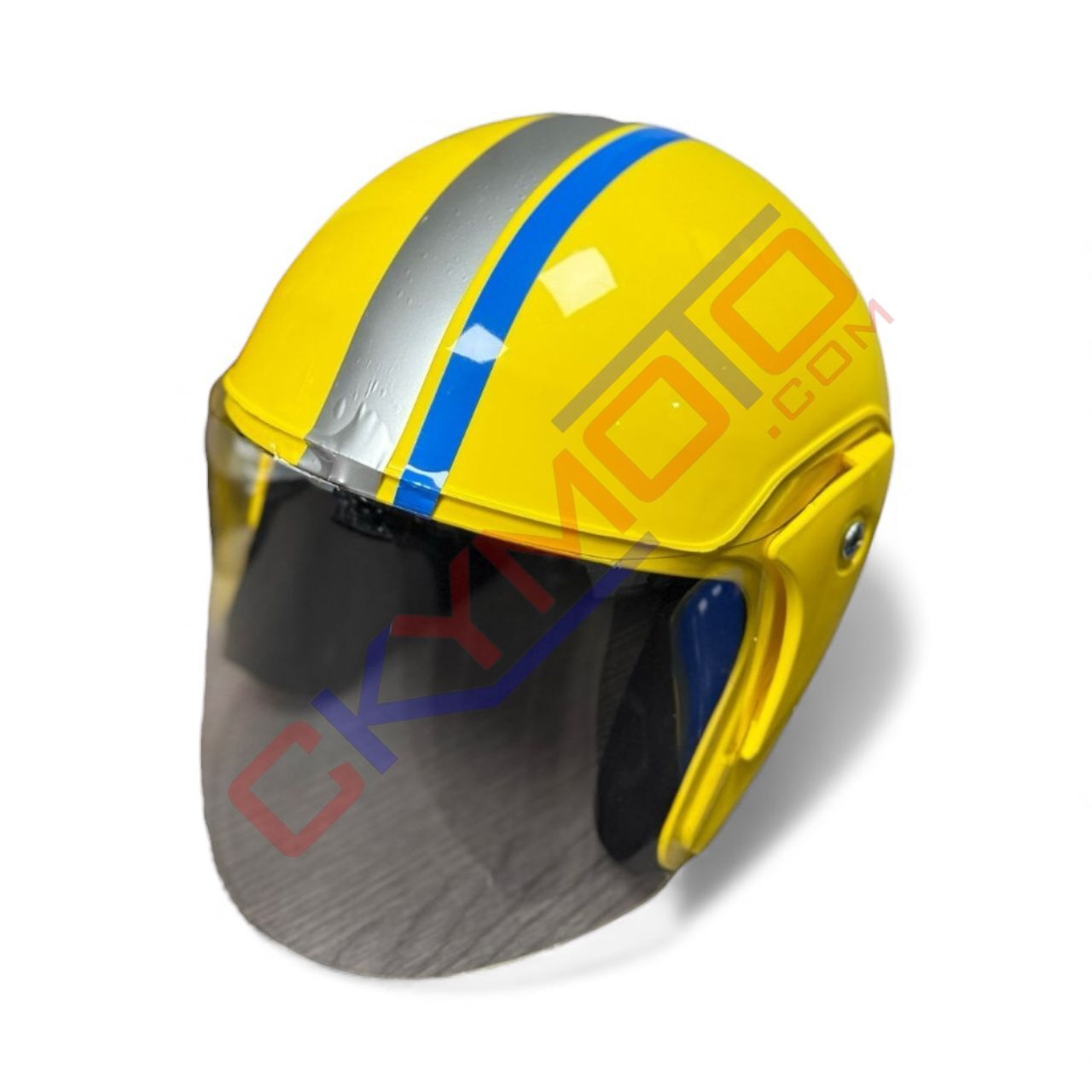 YARIM KASK ŞERİTLİ SARI