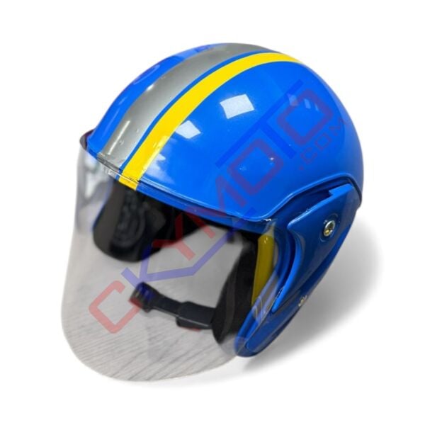 YARIM KASK ŞERİTLİ TURKUAZ