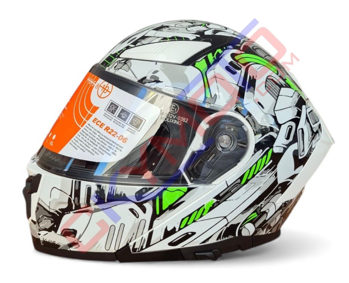 MOLIXING ÇENE AÇILIR KASK MODEL 4