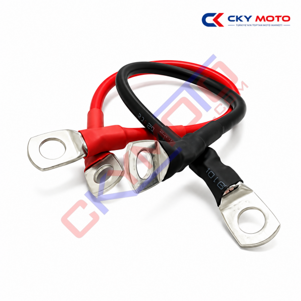 AKÜ BAĞLANTI KABLOSU 25CM*9MM 2 Lİ SET