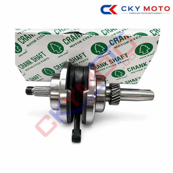 CG 125-150 KRANK 13 PERNO GREEN SHAFT ÇAMLI