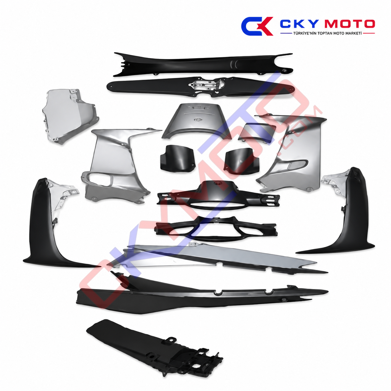 CUP KAPORTA SET KH GRİ STİCKERLİ