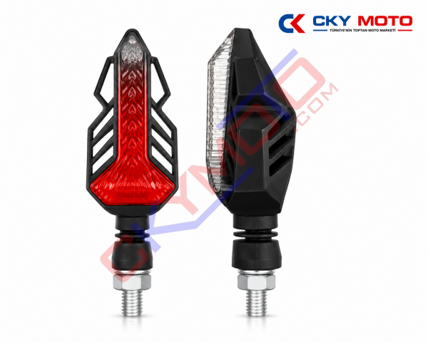 LEDLİ SİNYAL OK RENKLİ MODEL 3