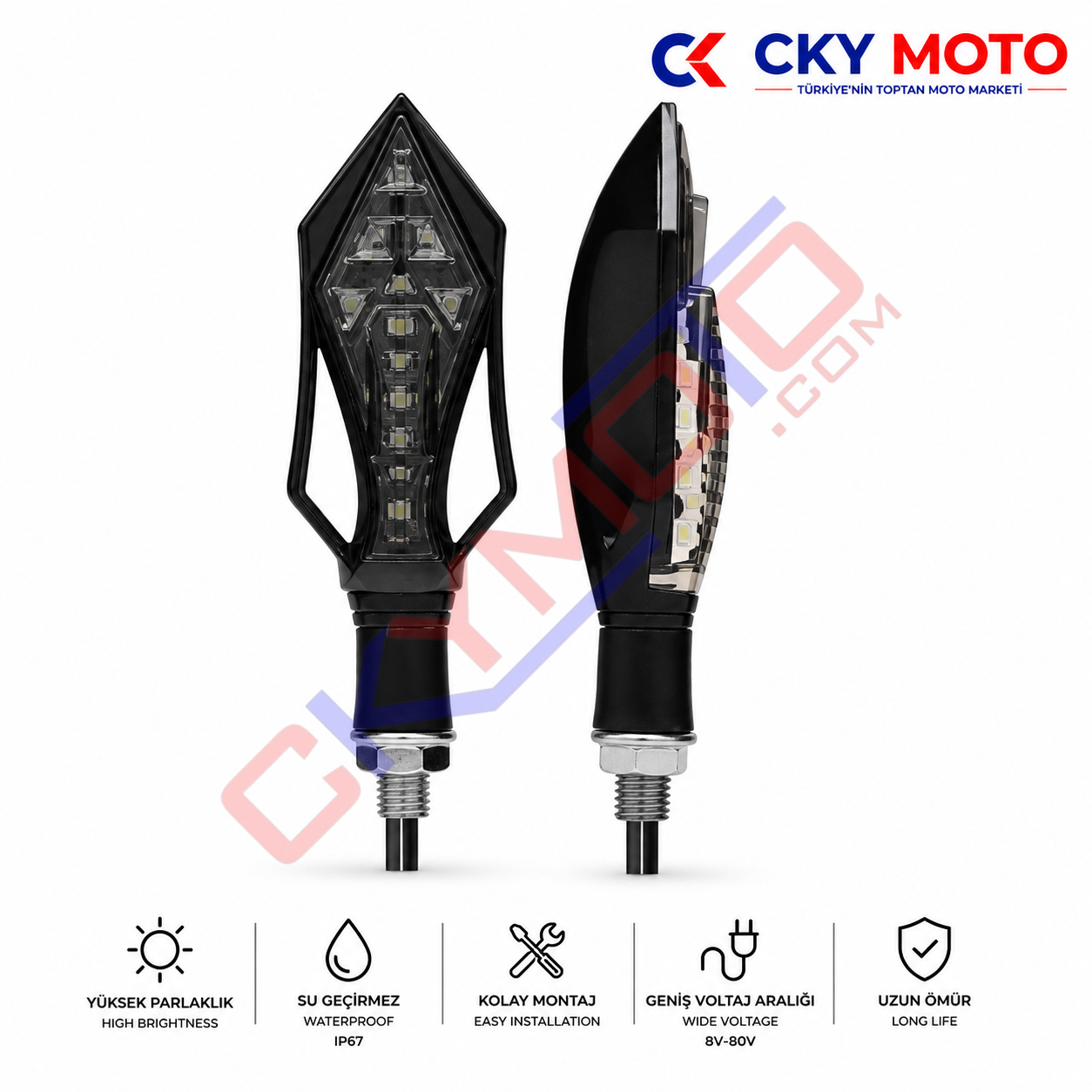 LEDLİ SİNYAL OK MODEL 4