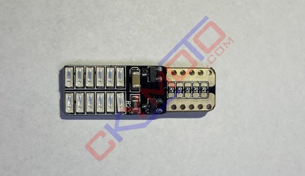 T10 PARK AMPULU 24 LED Lİ MAVİ