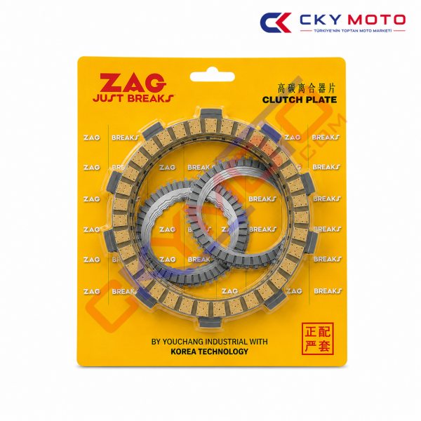 CFMOTO NK250, DEBRİYAJ BALATASI 6Lİ EURO 5