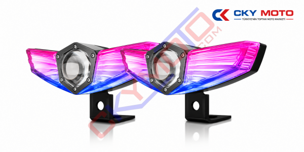 ÇAKARLI KANAT MODEL LED RENKLİ