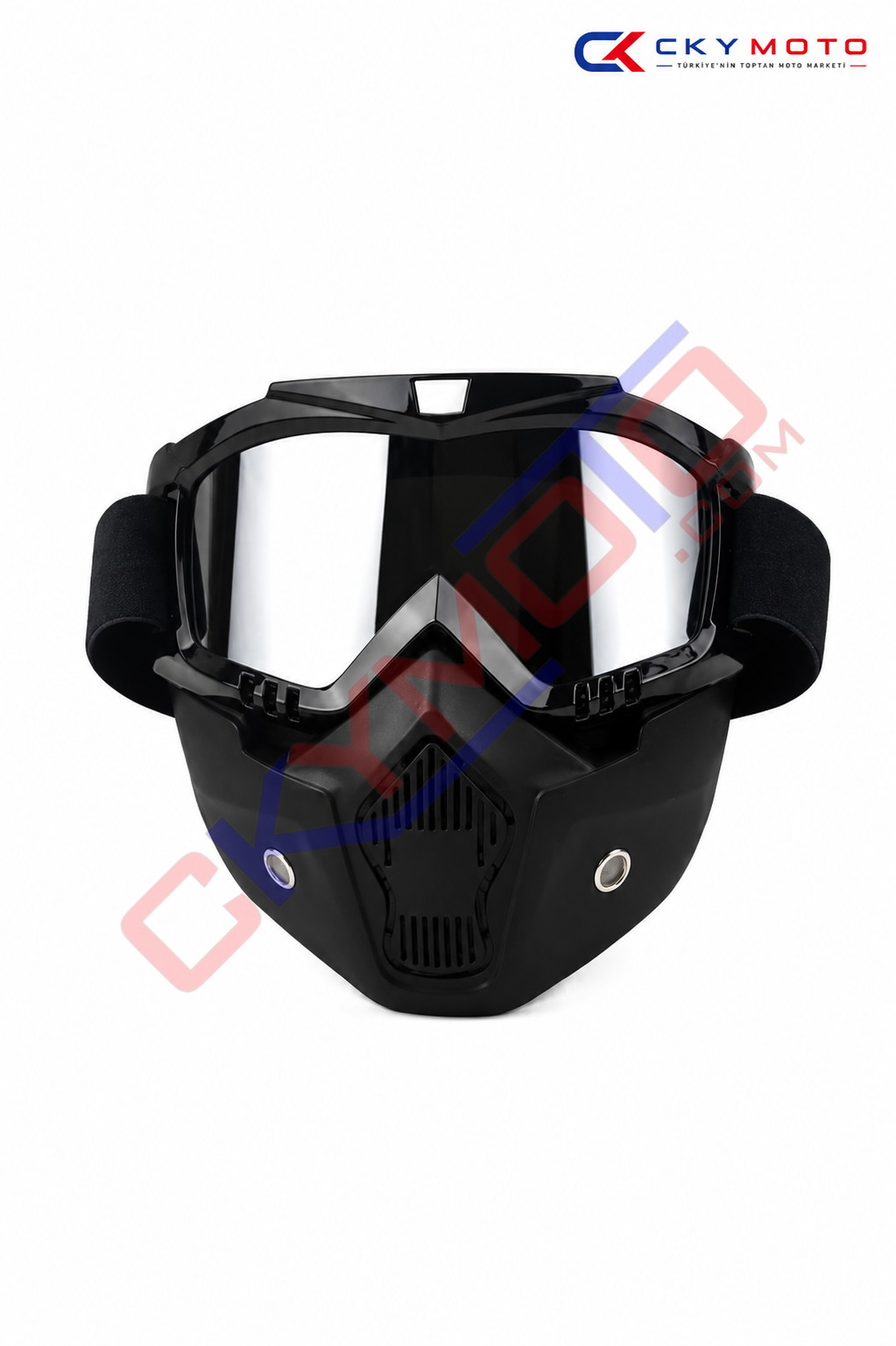 JET KASK MASKESİ AYNALI