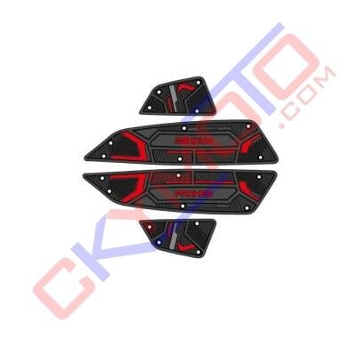 PCX 125 2025-2026 KAUÇUK BASAMAK TAKIM KIRMIZI