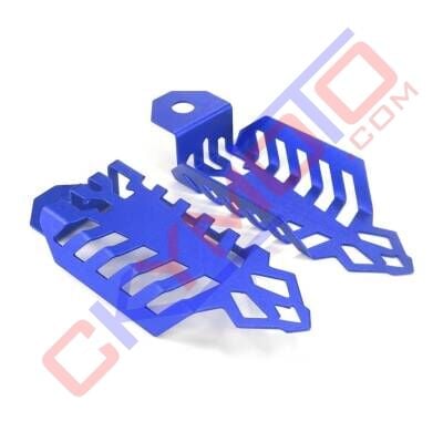 MOTOSİKLET AMORTİSÖR KORUYUCU MAVİ