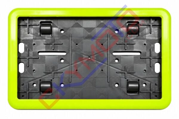 PLASTİK ÇERÇEVELİ PLAKALIK SARI