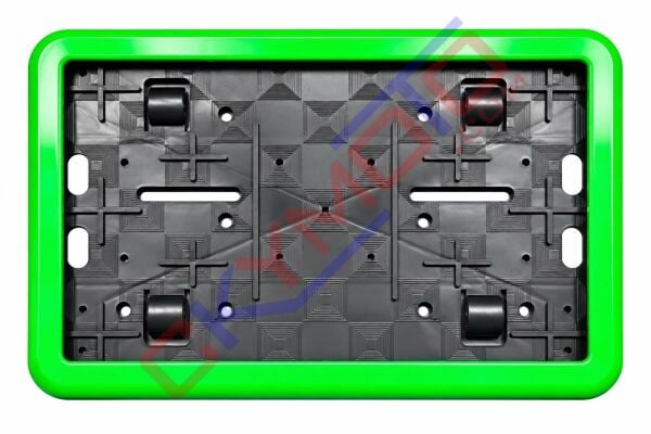 PLASTİK ÇERÇEVELİ PLAKALIK YEŞİL
