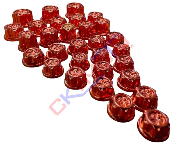 VİDA SÜSLEME KAPAĞI KIRMIZI MODEL-2