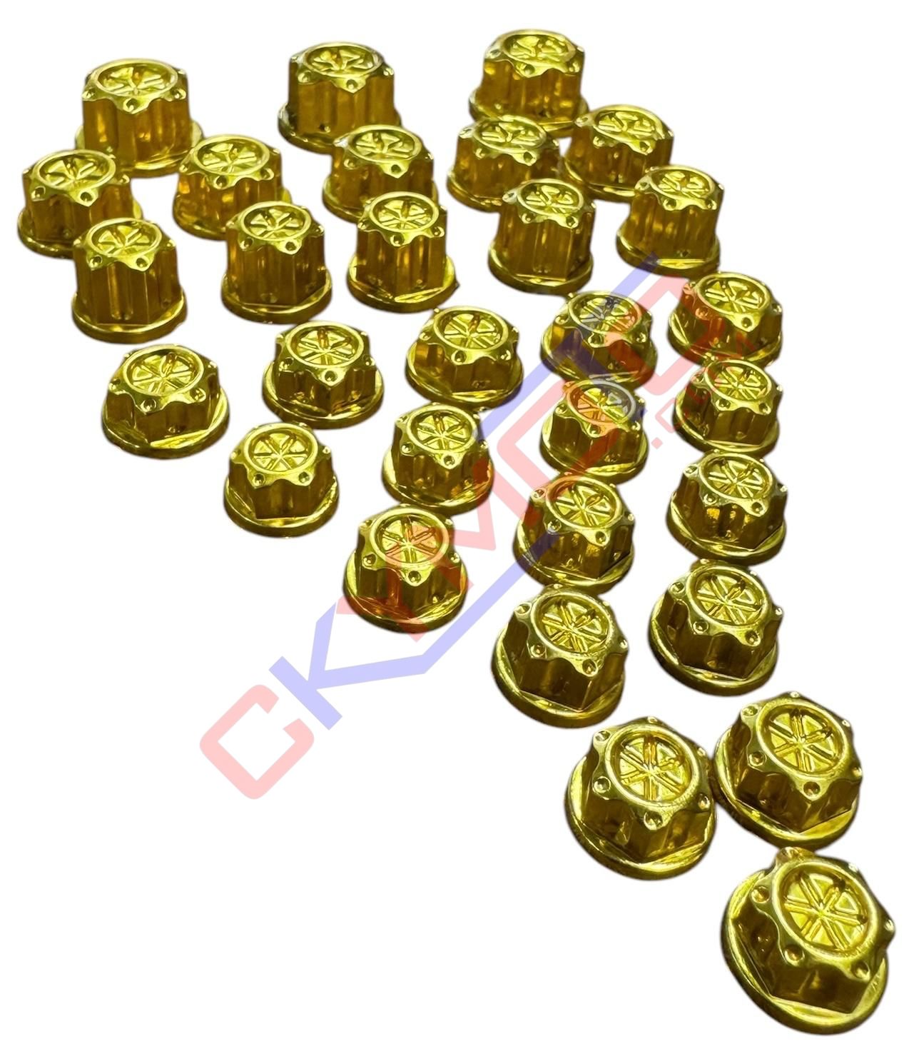 VİDA SÜSLEME KAPAĞI SARI MODEL-2