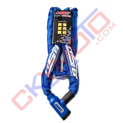 ZİNCİR KİLİT 6*1500 MAVİ