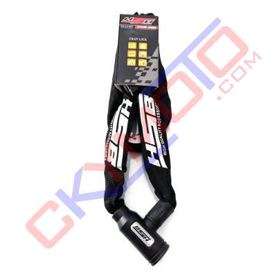 ZİNCİR KİLİT 6*1500 SİYAH